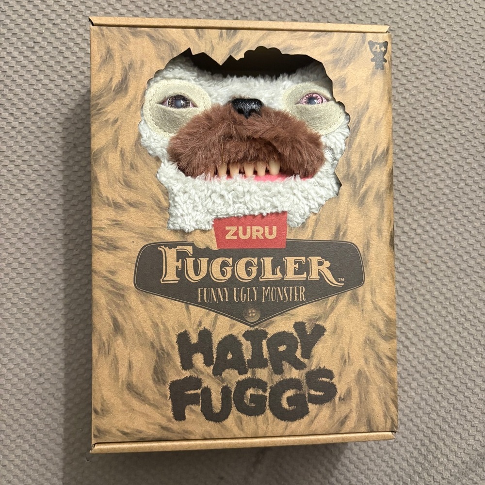 ZURU Fuggler Funny Ugly Monster Plush - Brown and White